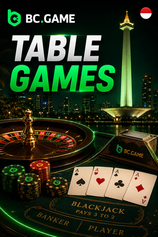 Table games BC Game for Indonesia